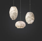 Alabaster Whisper Pendant Light