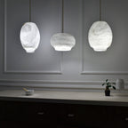 Alabaster Whisper Pendant Light