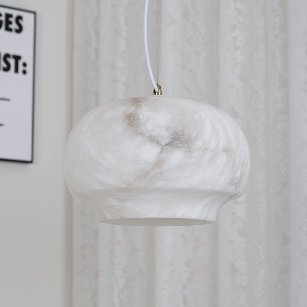 Alabaster Whisper Pendant Light