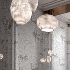 Alabaster Whisper Pendant Light