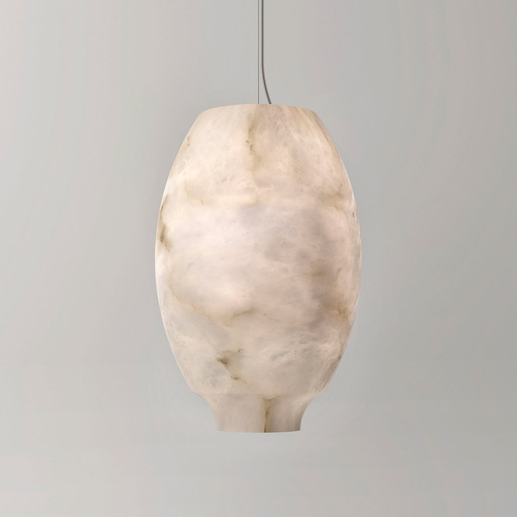 Alabaster Whisper Pendant Light