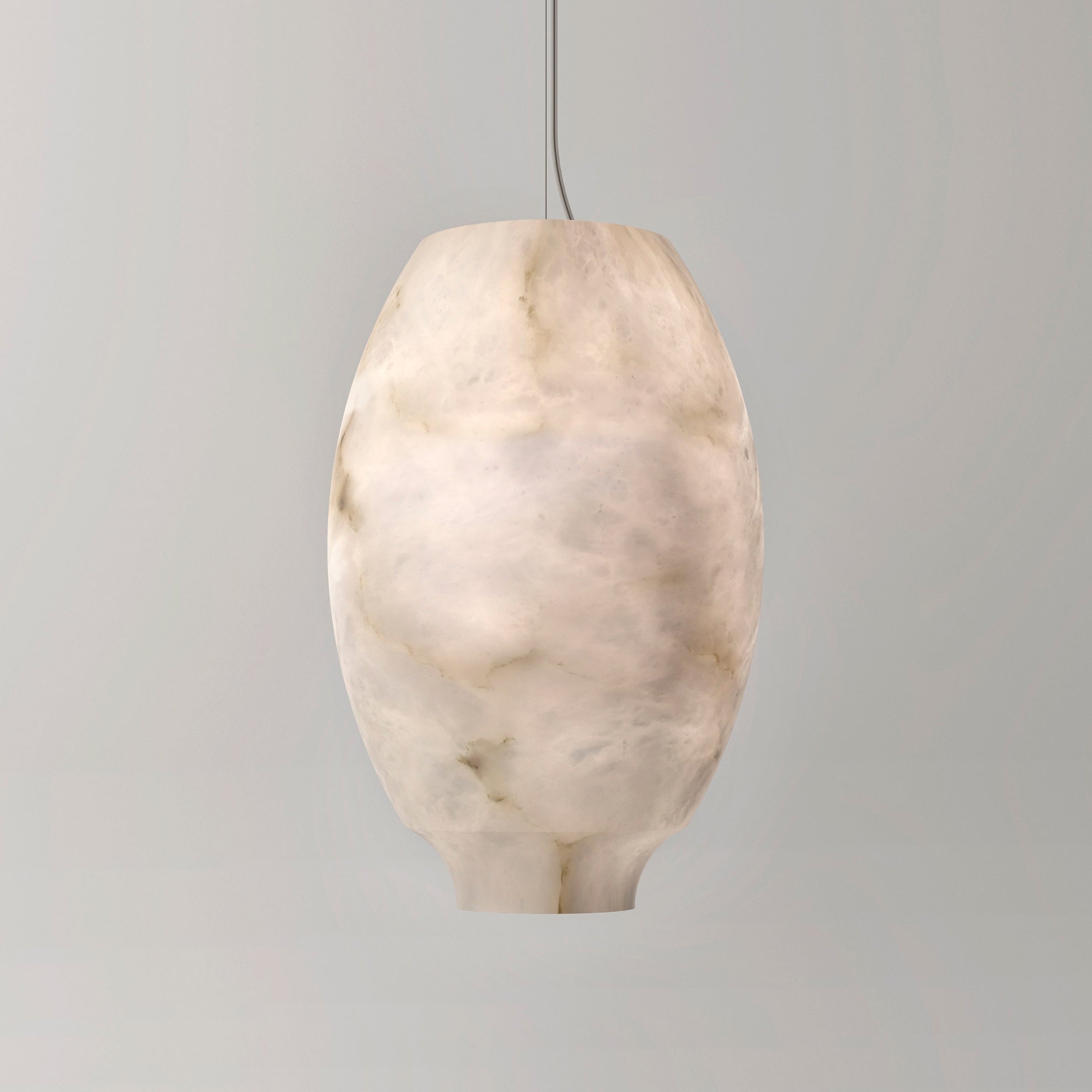 Alabaster Whisper Pendant Light