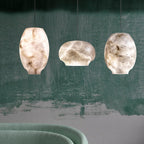 Alabaster Whisper Pendant Light