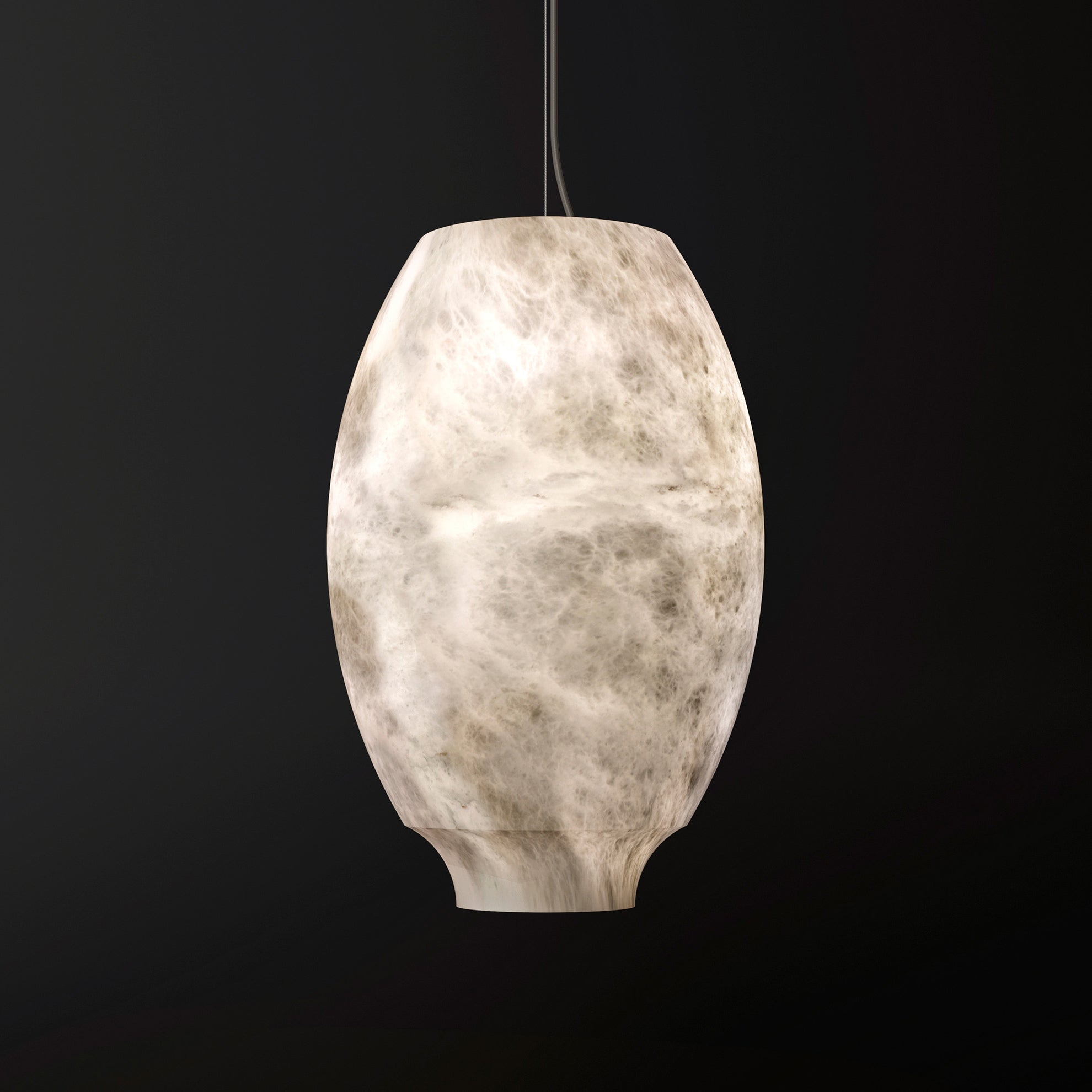 Alabaster Whisper Pendant Light