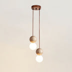 Selene Travertine Whisper Pendant