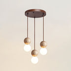 Selene Travertine Whisper Pendant