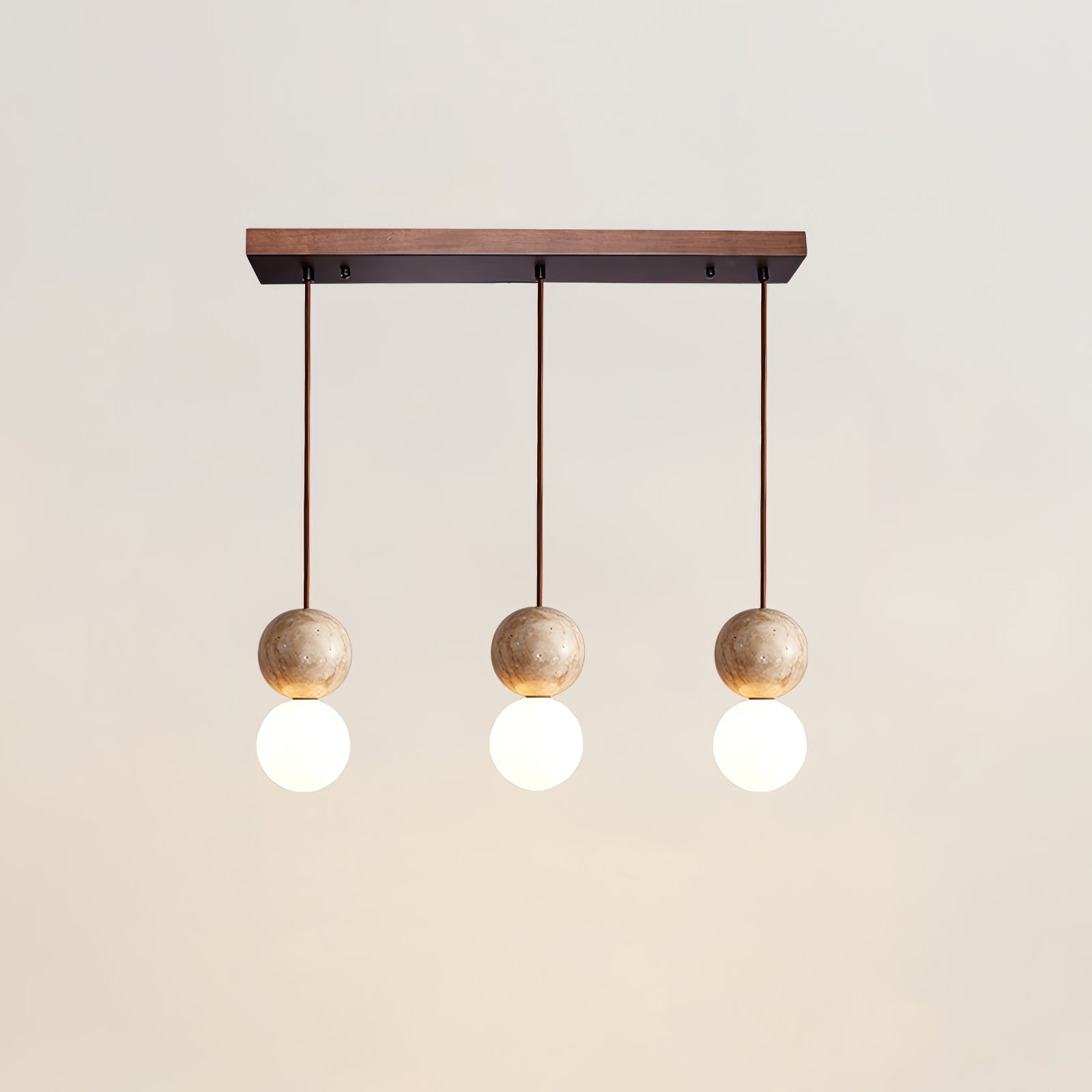 Selene Travertine Whisper Pendant
