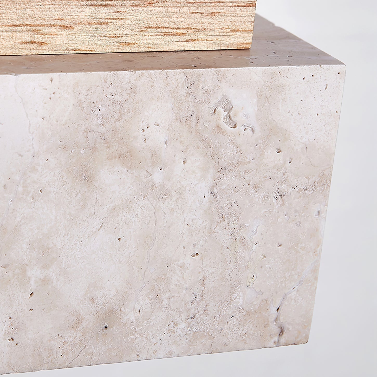 Travertine Horizon Pendant Light