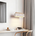 Travertine Horizon Pendant Light
