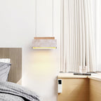 Travertine Horizon Pendant Light