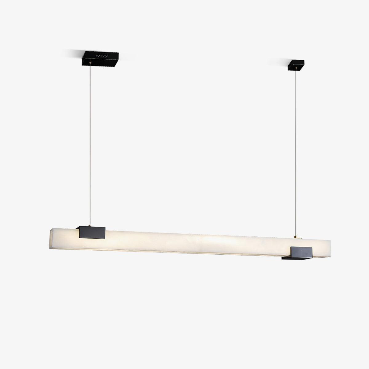Alabaster Linear Glow Pendant Light