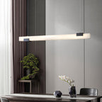 Alabaster Linear Glow Pendant Light