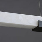 Alabaster Linear Glow Pendant Light
