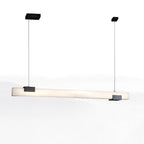 Alabaster Linear Glow Pendant Light