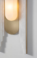Alabaster Arc Wall Light
