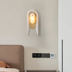 Alabaster Arc Wall Light
