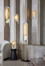 Alabaster Arc Wall Light