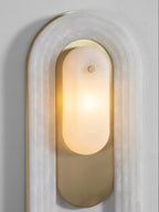 Alabaster Arc Wall Light