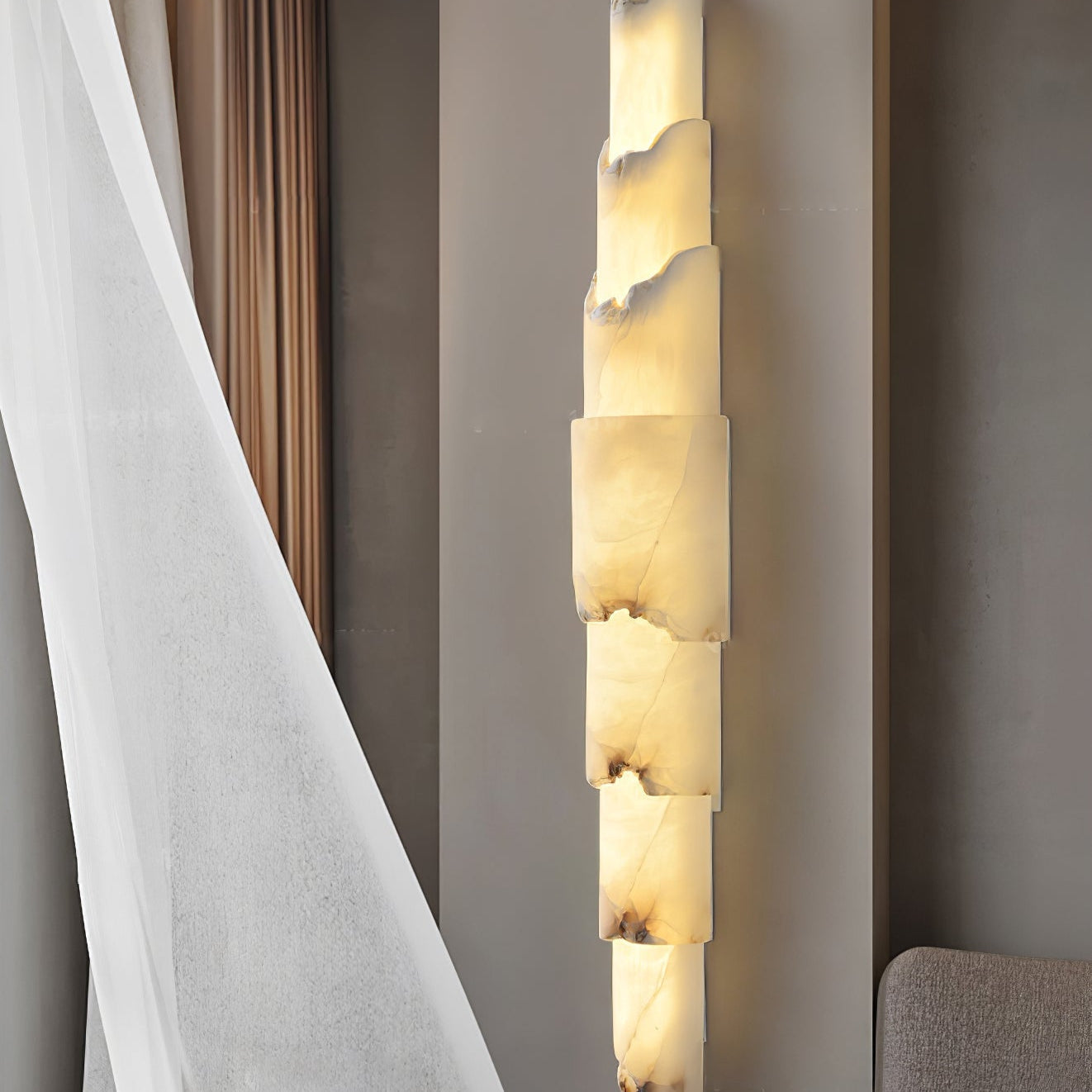 Liora Multi-layer Alabaster Glow