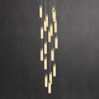 Vallén Alabaster Spiral Chandelier