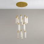 Vallén Alabaster Spiral Chandelier