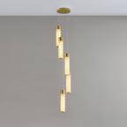 Vallén Alabaster Spiral Chandelier