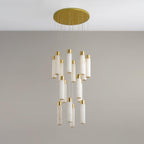 Vallén Alabaster Spiral Chandelier