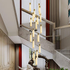 Vallén Alabaster Spiral Chandelier