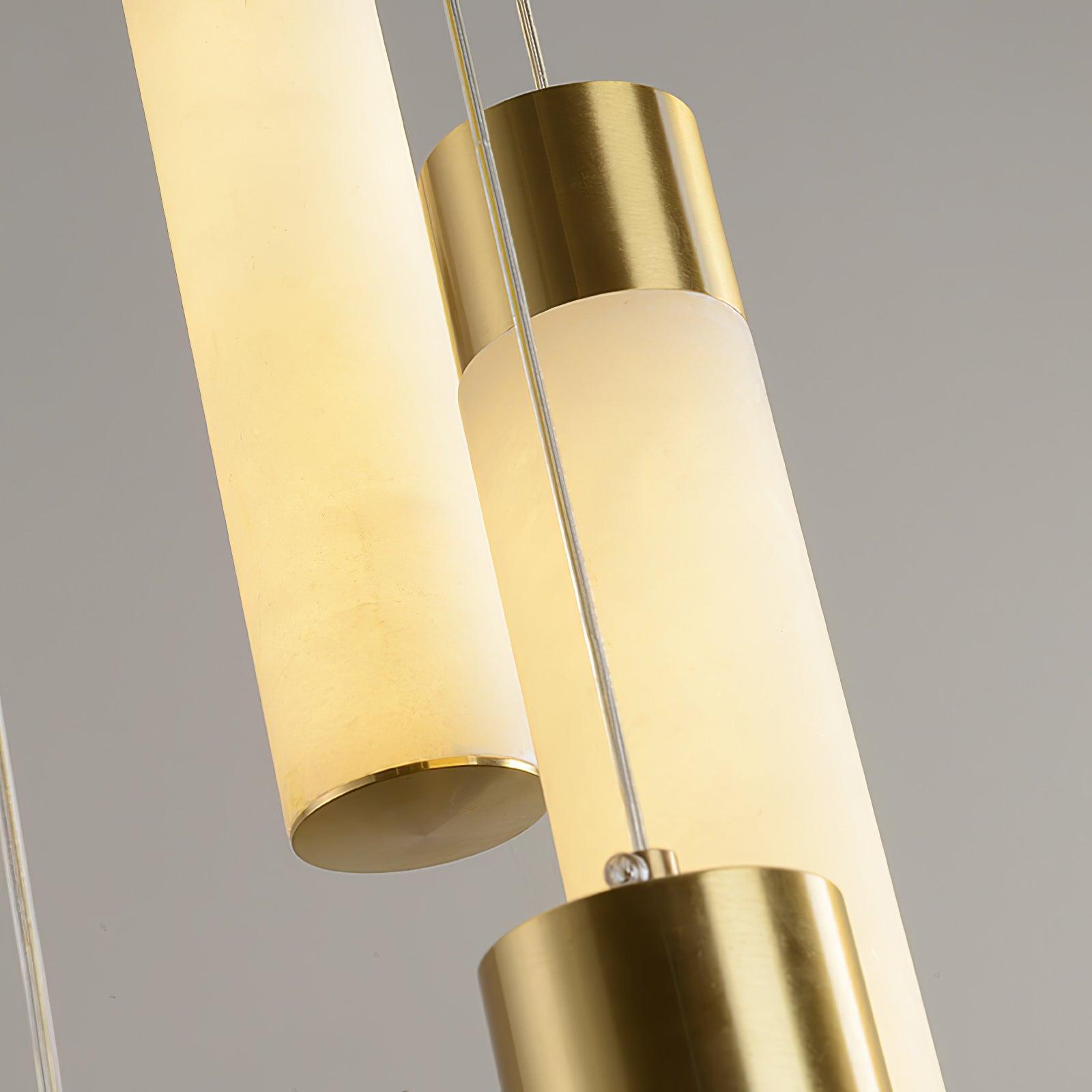 Vallén Alabaster Spiral Chandelier