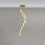 Vallén Alabaster Spiral Chandelier