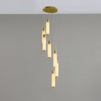 Vallén Alabaster Spiral Chandelier