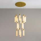 Vallén Alabaster Spiral Chandelier