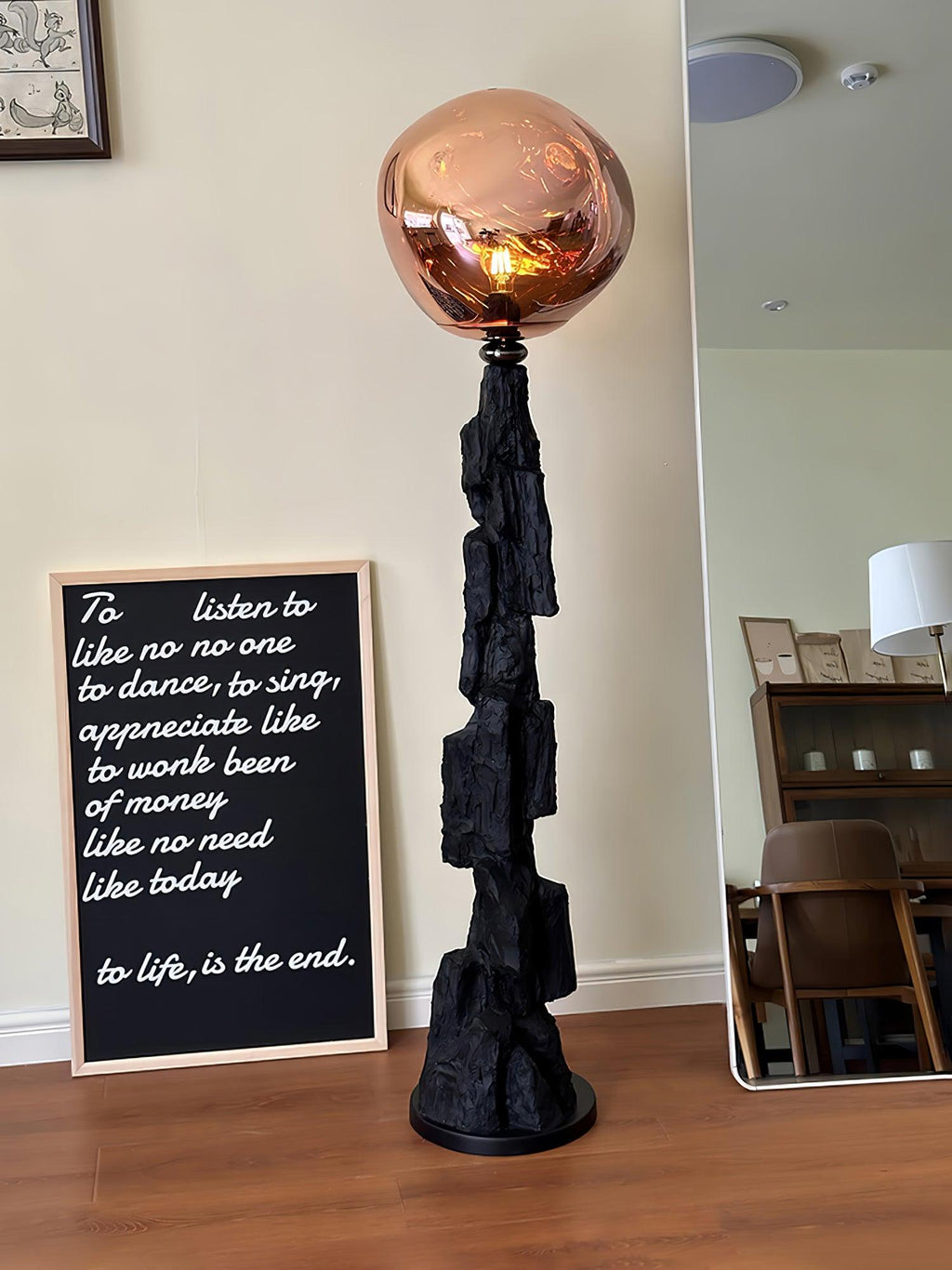 Rosette Charm Floor Lamp
