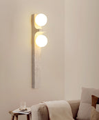 Solara Sunset Stone Wall Sconce