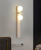 Solara Sunset Stone Wall Sconce