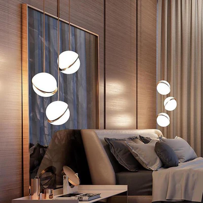 Seluna Crescent Pendant | Modern Lunar-Inspired Lighti