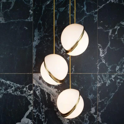 Seluna Crescent Pendant | Modern Lunar-Inspired Lighti
