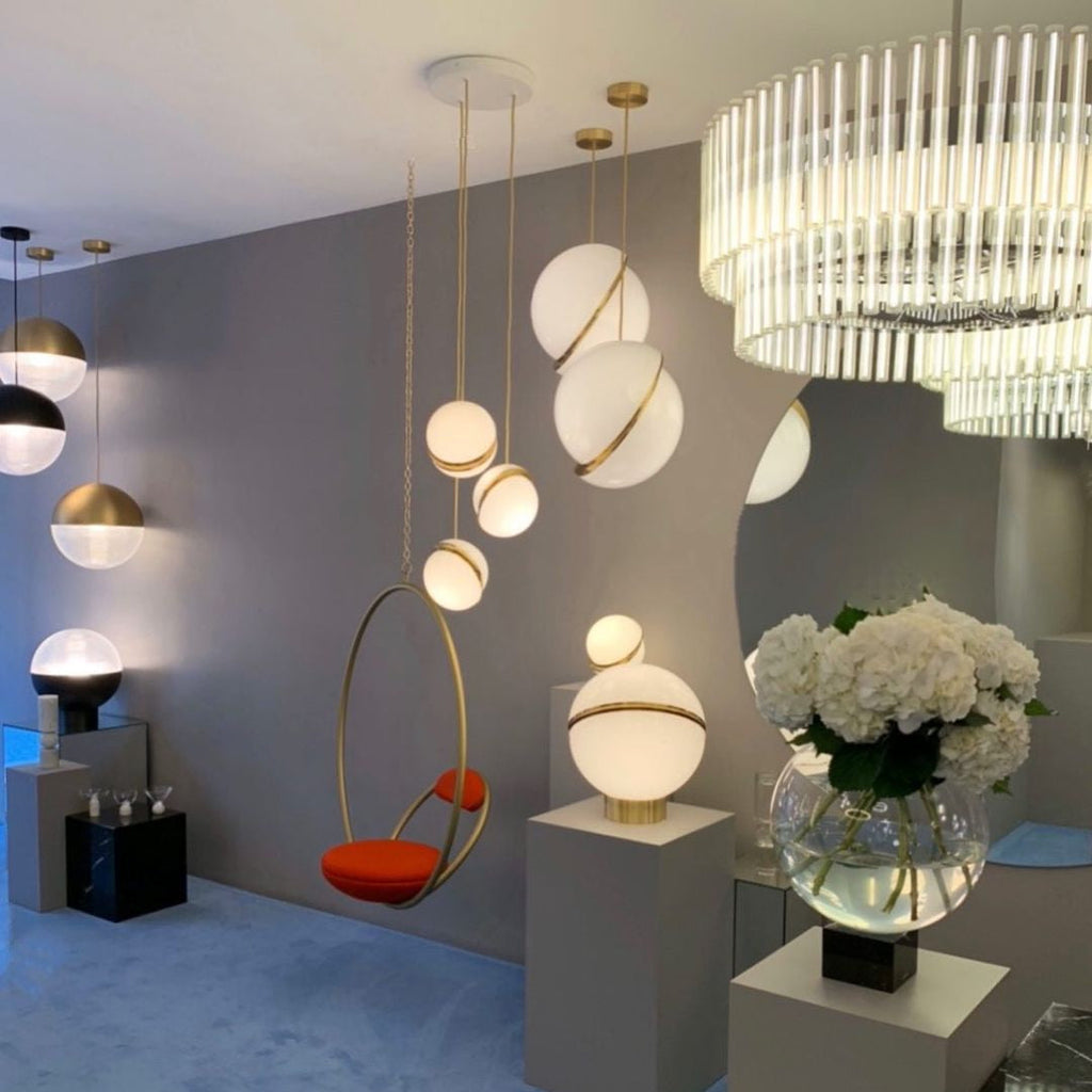 Seluna Crescent Pendant | Modern Lunar-Inspired Lighti
