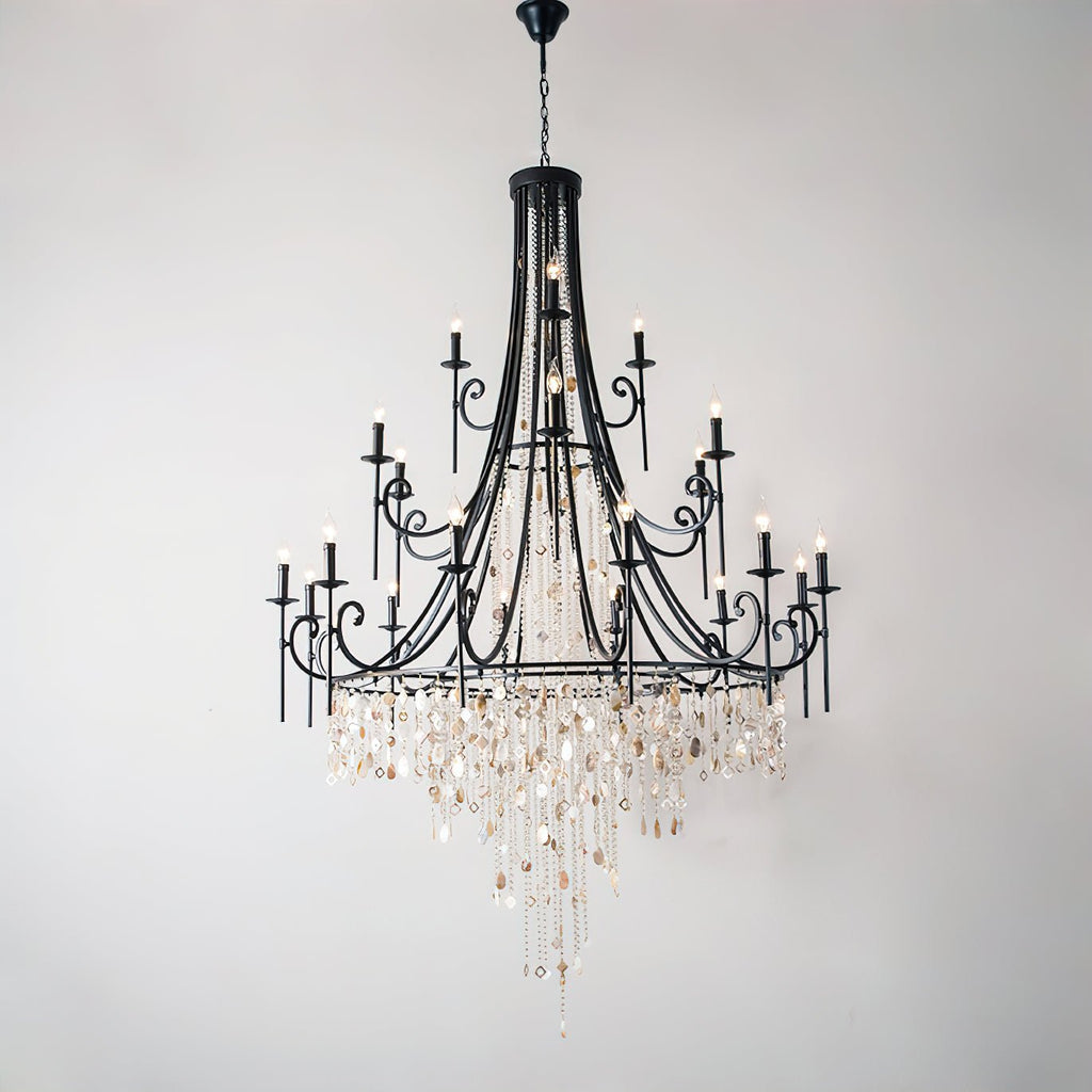 Seraphina Shell Cascade Chandelier