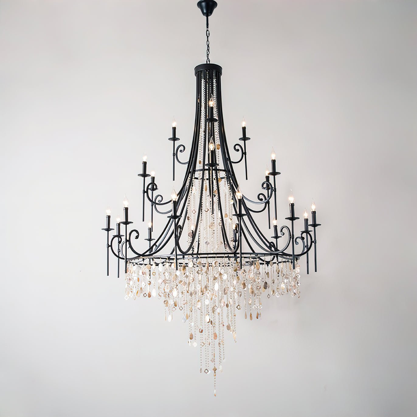 Seraphina Shell Cascade Chandelier