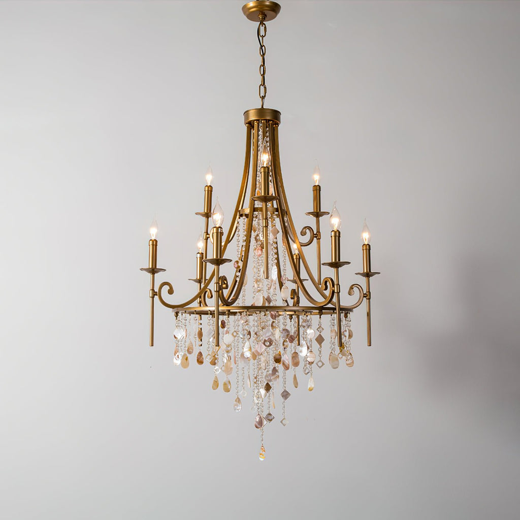 Seraphina Shell Cascade Chandelier