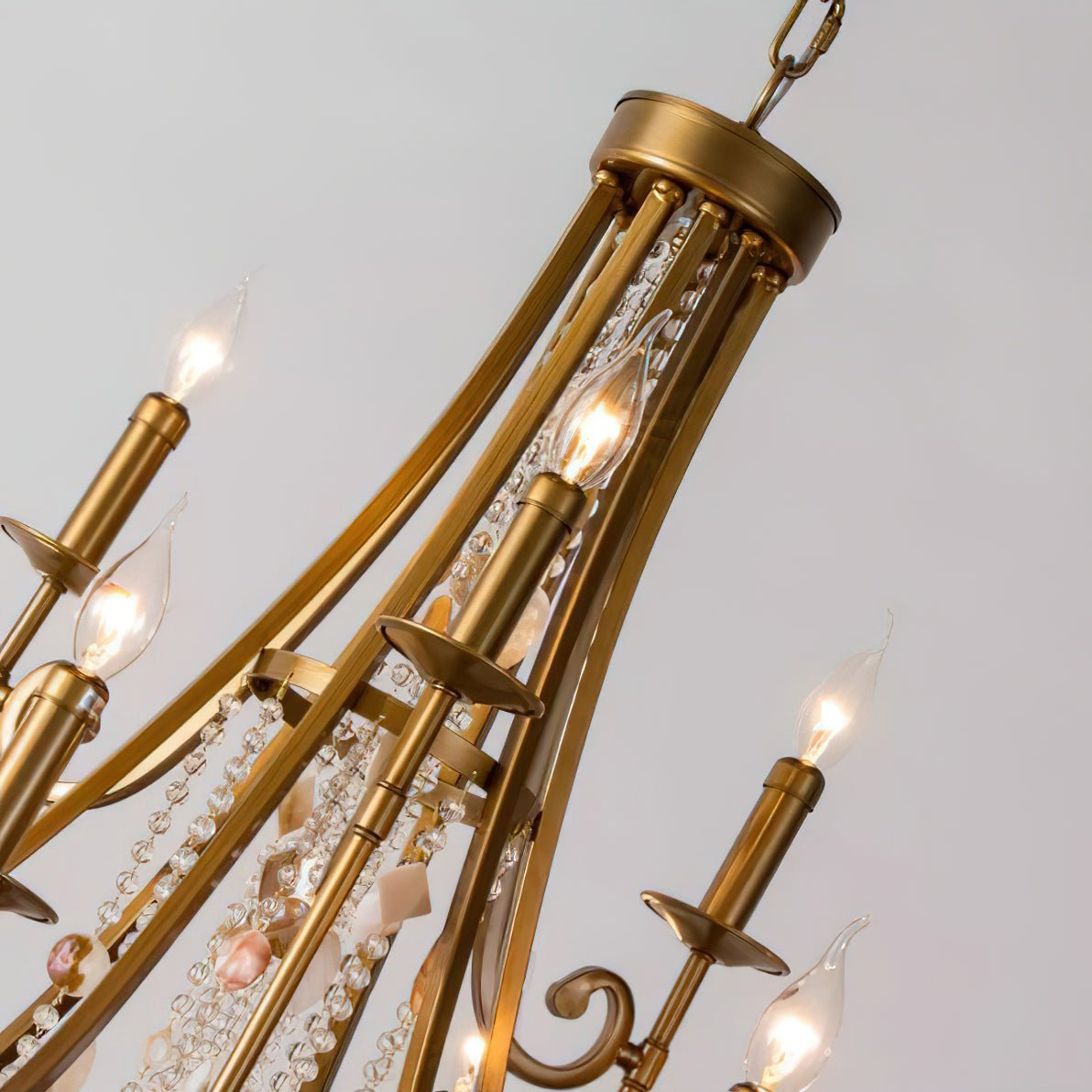 Seraphina Shell Cascade Chandelier