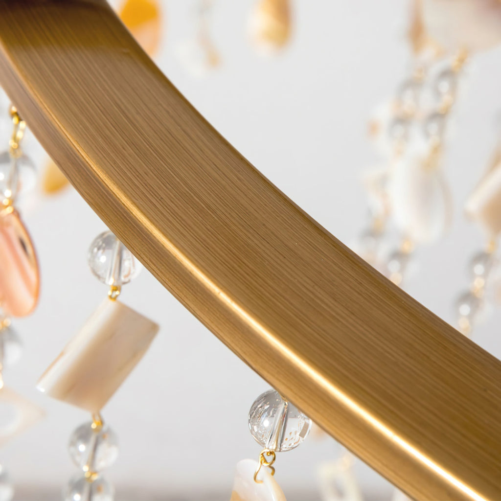 Seraphina Shell Cascade Chandelier
