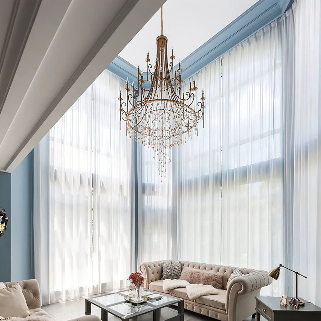 Seraphina Shell Cascade Chandelier