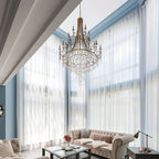 Seraphina Shell Cascade Chandelier