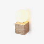 Solara Travertine Wall Lamp