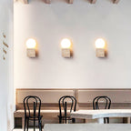 Solara Travertine Wall Lamp