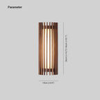 Walnut Warmth Wall Light