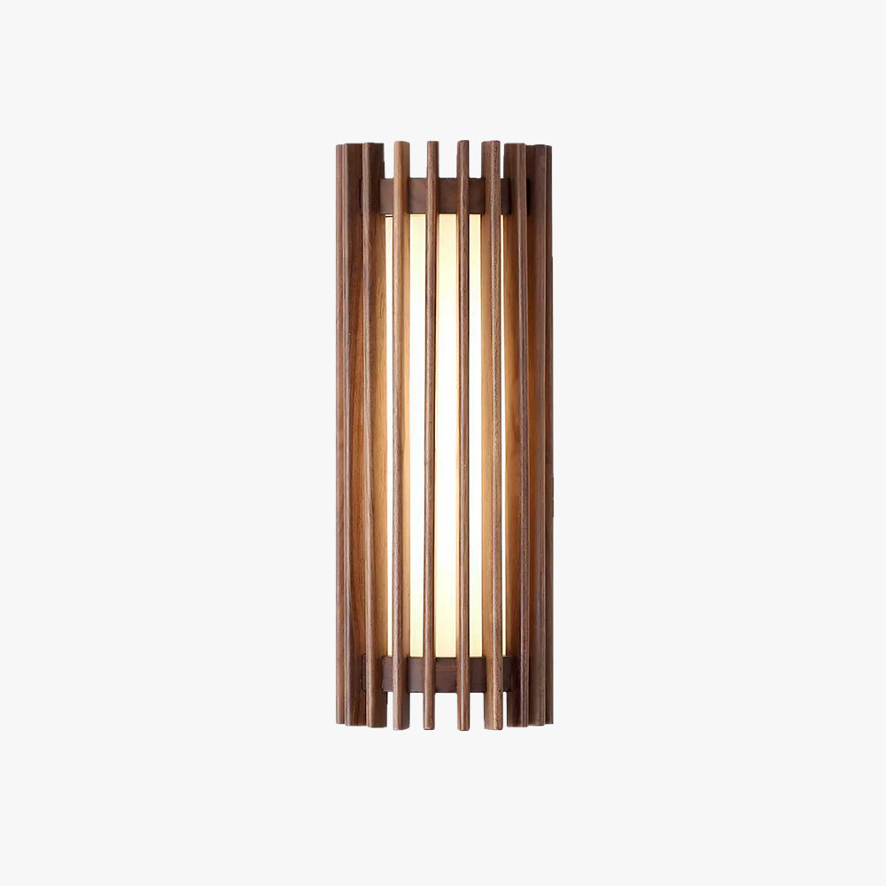 Walnut Warmth Wall Light