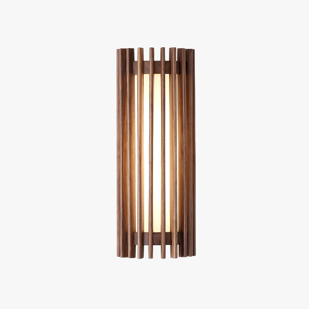 Walnut Warmth Wall Light